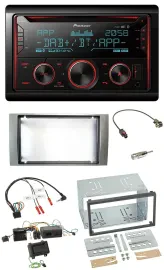 Pioneer 2DIN DAB Lenkrad Bluetooth USB CD Autoradio für Ford Kuga 2008-2012 silb