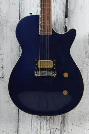 Gretsch Streamliner Jet 1 Pickup Electric Guitar Midnight Blue Finish
