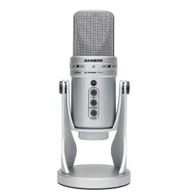 Б/У Микрофон USB Samson G Track Pro с встроенным аудиоинтерфейсом серебро