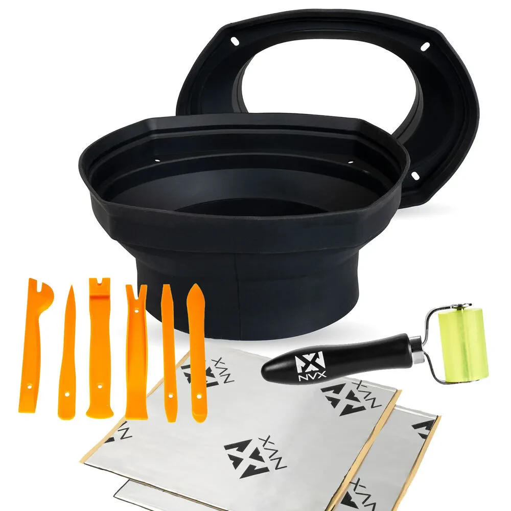 NVX XBAF69 6x9" Car Speaker Installation Accessories Kit - Speaker Package