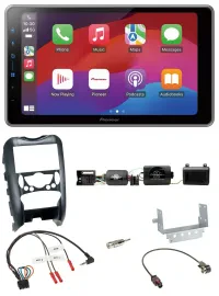 Pioneer Lenkrad USB DAB Bluetooth 2DIN Autoradio für Mini Cooper 06-14 Parksenso