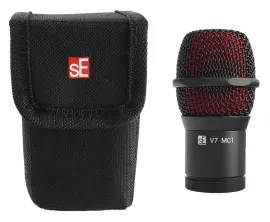 Se Electronics V7 MC1 BLACK Wireless Mic Capsule+Pouch for Shure Transmitter