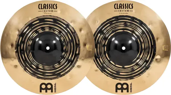 Тарелка барабанная MEINL 15" Classics Custom Dual Hi-Hat (пара)