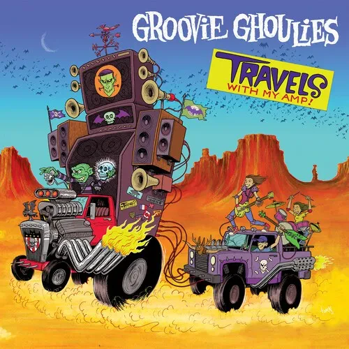 Виниловая пластинка The Groovie Ghoulies - Travels With My Amp [New Vinyl LP]