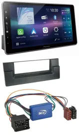 Автомагнитола Pioneer Bluetooth USB DAB MP3 для BMW 5 Series E39, X5 E53 (активная система)