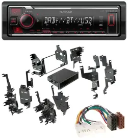 Автомагнитола Kenwood MP3, Bluetooth, USB, DAB для Toyota RAV4/Celica/MR2 Spyder