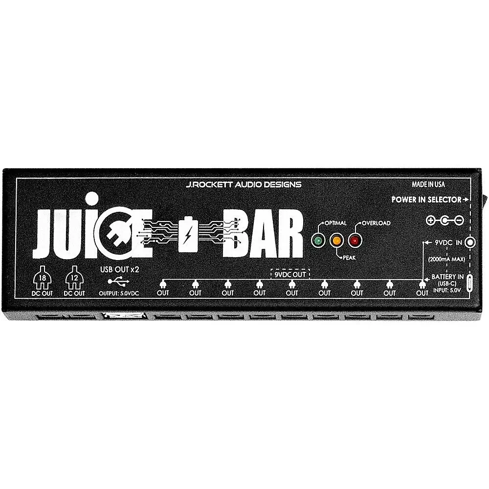 Блок питания для гитарных педалей J. Rockett Audio Designs Juice Bar