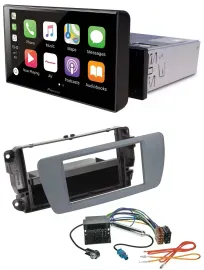 Pioneer Bluetooth MP3 DAB USB Autoradio für Seat Ibiza (ab 08) conemaragrau