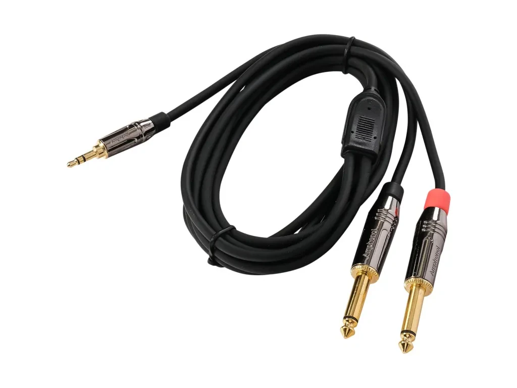 Инструментальный кабель Leem AMS-9 2.7 м, джек 6.3 мм — джек 6.3 мм (моно)