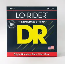Струны для бас-гитары DR Strings LO-RIDER DR MH6-30, 30 - 125