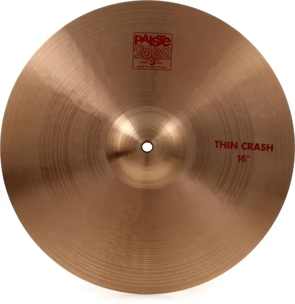 Тарелка барабанная Paiste 16" 2002 Thin Crash