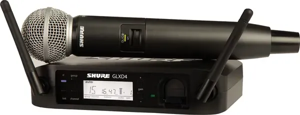 Цифровая радиосистема с ручным микрофоном Shure GLXD24E/SM58 Z2