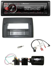 Pioneer Bluetooth USB DAB Lenkrad Autoradio für Fiat Stilo 2001-2007 Profi Ablag