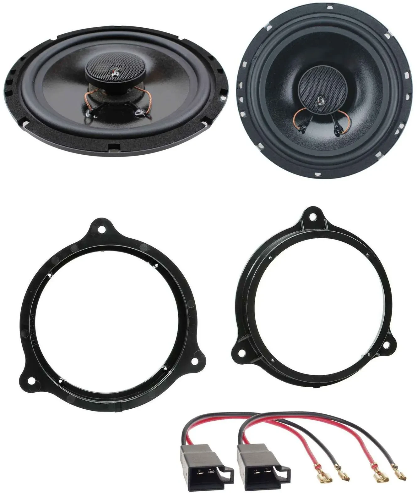 Dietz 85Watt 16,5cm 2-Wege Lautsprecher für Renault Kadjar Captur Tür Front Heck