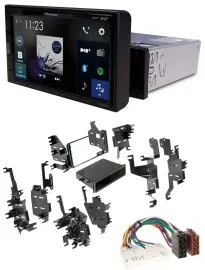 Pioneer DAB MP3 Bluetooth USB Autoradio für Toyota RAV-4 Celica MR2 Spyder bis 0