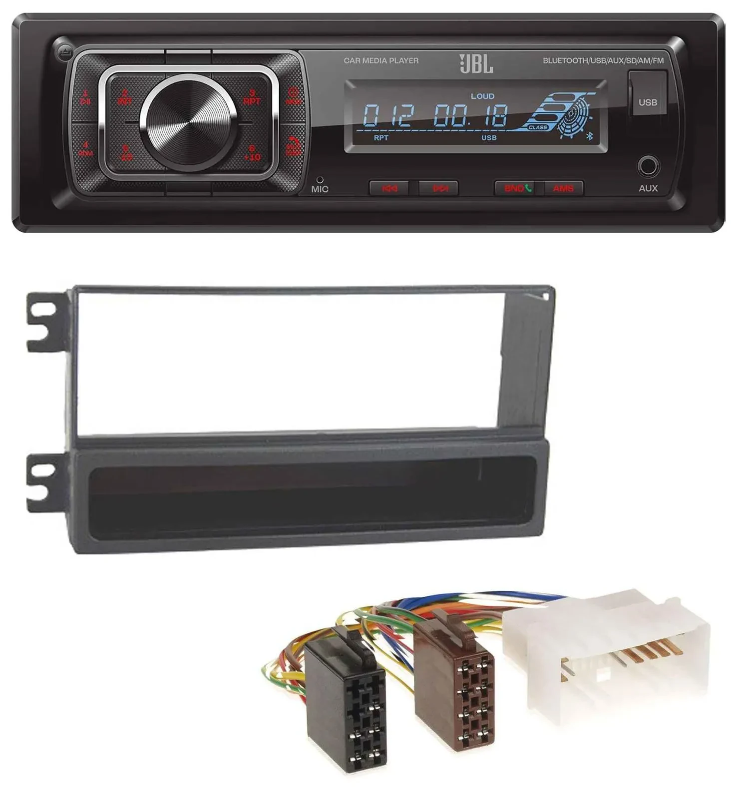 JBL SD AUX MP3 USB Bluetooth Autoradio für Kia Magentis (ab 2006)