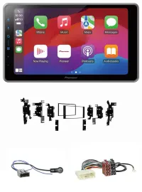 Pioneer MP3 USB DAB Bluetooth 2DIN Autoradio für Nissan Tiida Versa C11 2007-201