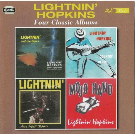LIGHTNIN' HOPKINS - Lightnin' And The Blues/ Country Blues/ In New York/ Mojo Hand (2CD)