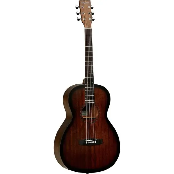 Акустическая гитара Tanglewood Crossroads Parlor Mahogany Acoustic Guitar Whiskey Barrel Burst