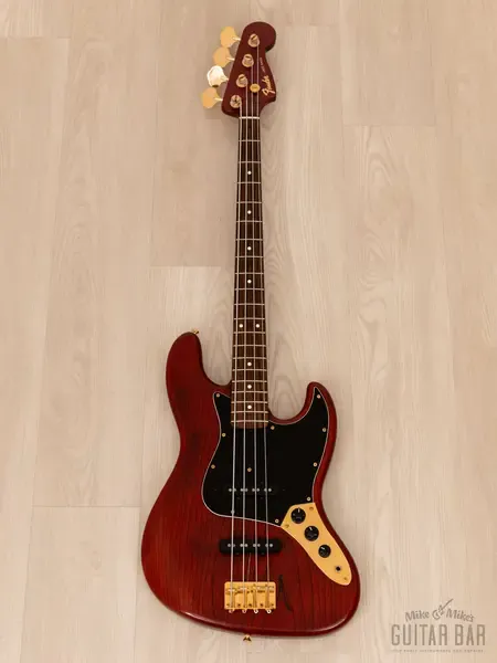 Бас-гитара Fender Jazz Bass JBG-70 MBR JJ Matte Brown w/gigbag Japan 1995