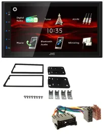 JVC USB Bluetooth MP3 DAB 2DIN Autoradio für Kia Carens II 2002-2006