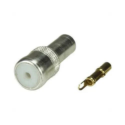 Antennenstecker ISO (50 Ohm, F) - Crimp Version für RG58