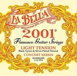 Струны для классической гитары La Bella 2001FL 2001 Flamenco Light 28-41