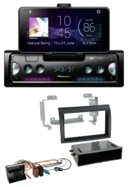 Pioneer USB MP3 Bluetooth DAB Autoradio für Citroen Jumper Quadlock 06-11 schwar