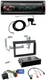 Автомагнитола Pioneer для Fiat Ducato (2008–2011) Bluetooth, DAB, USB, черный