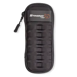 K-Tek Semi-Rigid Clamshell Case for 2x Short Shotgun Microphones, Small