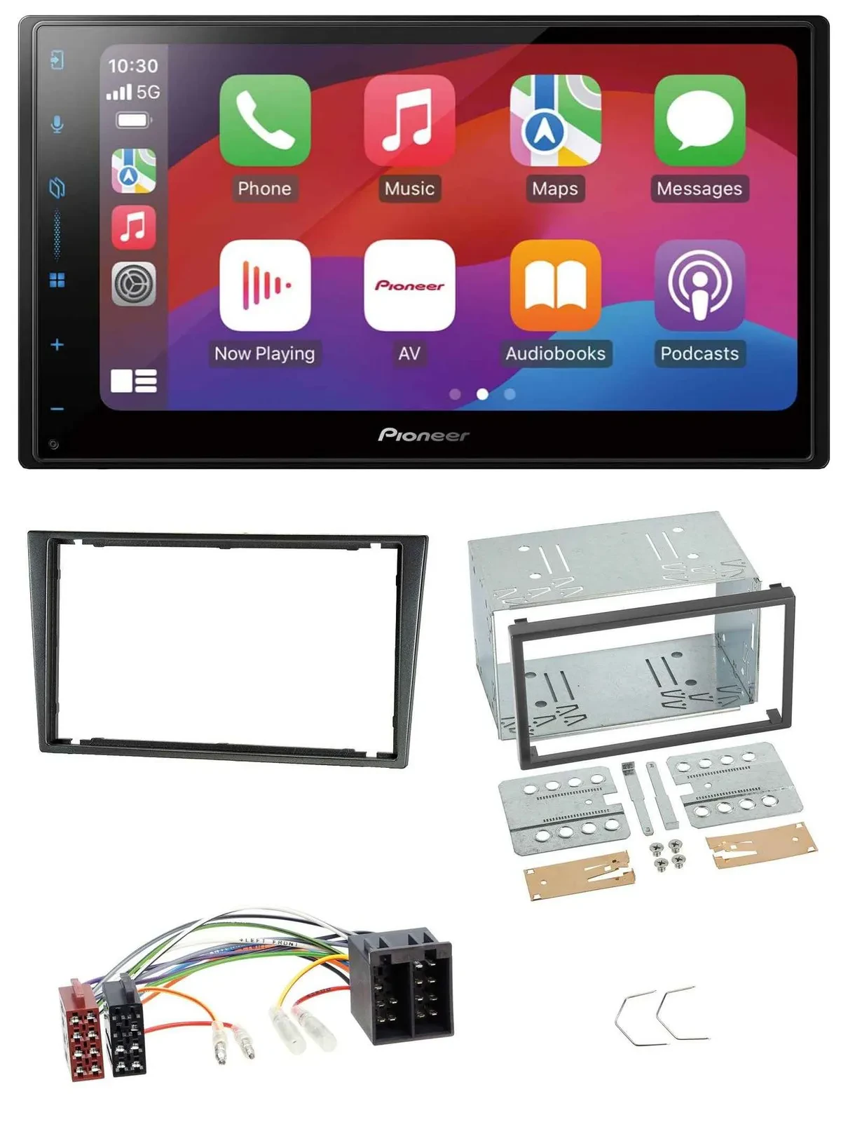 Pioneer DAB USB MP3 Bluetooth 2DIN Autoradio für Opel Combo C Corsa C Tigra Meri