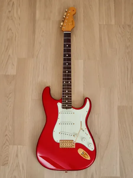 Электрогитара Fender Japan Exclusive Classic 60s Stratocaster Candy Apple Red w/gigbag Japan 2018