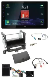JVC DAB Lenkrad Bluetooth USB Autoradio für Opel Tourer Zafira ab 2013 jet black