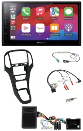 Автомагнитола для Opel Astra (с 2009) Pioneer 2DIN, DAB, USB, Bluetooth, перламутрово-чёрный