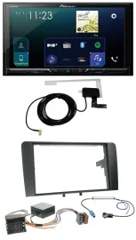 Pioneer 2DIN DAB USB MP3 Bluetooth Autoradio für Audi A3 06-12 8P Infinity Aktiv