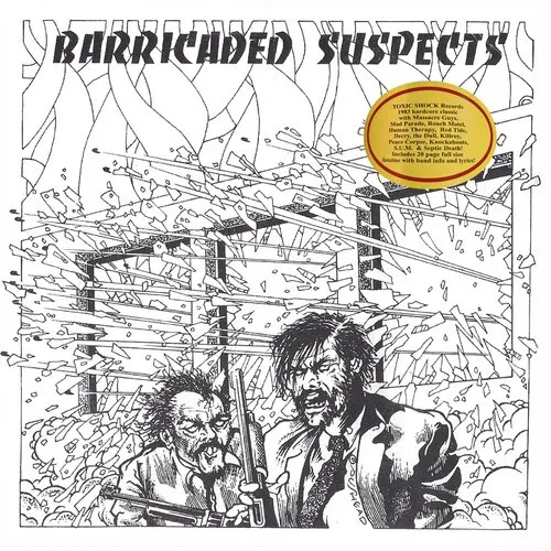 Виниловая пластинка Various Artists - Barricaded Suspects (Various Artists) [New Vinyl LP] Stickers