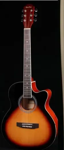 Электроакустическая гитара Hangkey SL40-MC Slim-Starter Pack с чехлом и аксессуарами