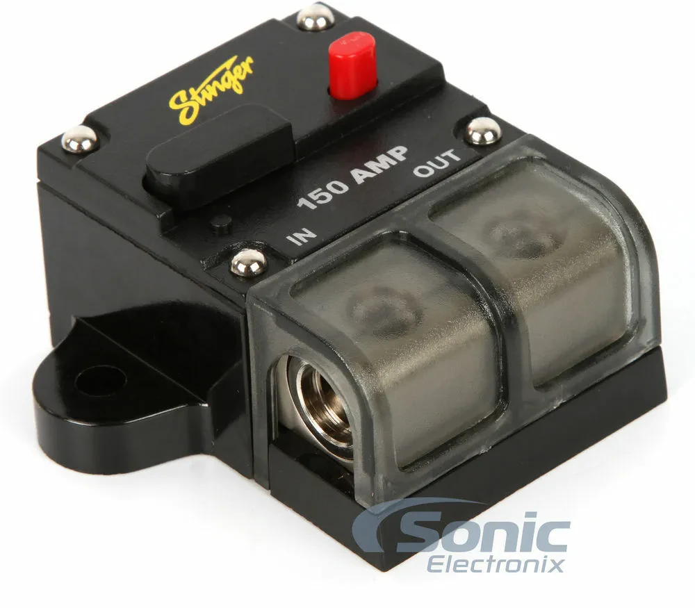 Stinger SGP901501 Premium Heavy Duty 150 AMP Manual Reset Circuit Breaker
