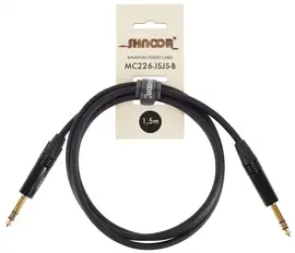 Инструментальный кабель SHNOOR MC226-JSJS-B-1,5m
