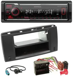 Kenwood MP3 Bluetooth USB DAB Autoradio für Mercedes R-Klasse (W251, 05-12)