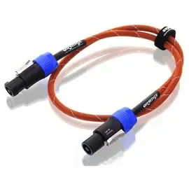 Спикерный кабель Orange OR-3 Or/Wh (Speakon/Speakon), 0,9 метра