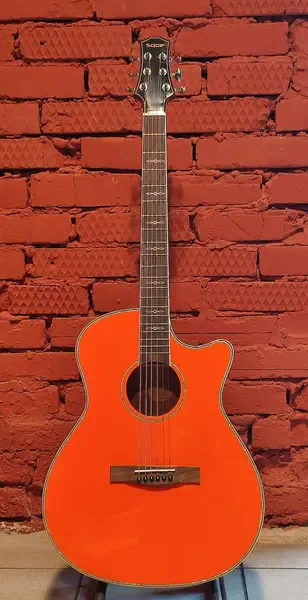 Акустическая гитара Sqoe XLDC-RD Red