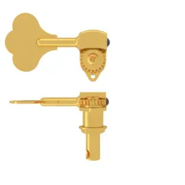 Hipshot 20670GT Clover Key Treble Side Ultralite® Bass Tuning Key 3/8"- Gold