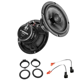 Пассивная акустическая система для автомобиля NVX X-Series Front Speaker Upgrade Kit (набор) для Chevrolet Silverado 1500 2019–2025, передние