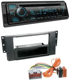 Kenwood Bluetooth USB CD MP3 DAB Autoradio für Land Rover Freelander 2011-2012