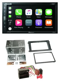 Pioneer DVD 2DIN MP3 DAB Bluetooth USB Autoradio für Porsche Cayenne 2007-2010