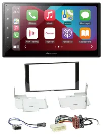 Pioneer USB MP3 DAB 2DIN Bluetooth Autoradio für Nissan Micra Note ab 2013