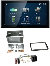 Kenwood 2DIN Bluetooth MP3 USB DAB Autoradio für Kia Ceed 01-09 proCeed 08-11