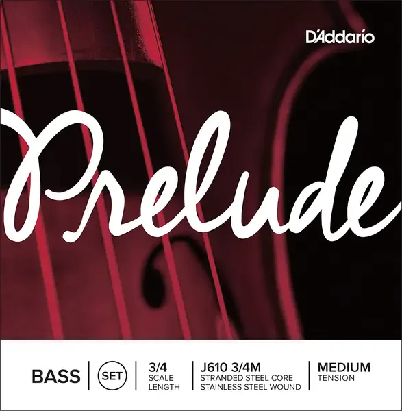 Струны для контрабаса D'Addario Prelude J610 3/4M