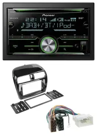 Pioneer Bluetooth MP3 DAB 2DIN USB CD Autoradio für Mitsubishi SpaceStar Mirage